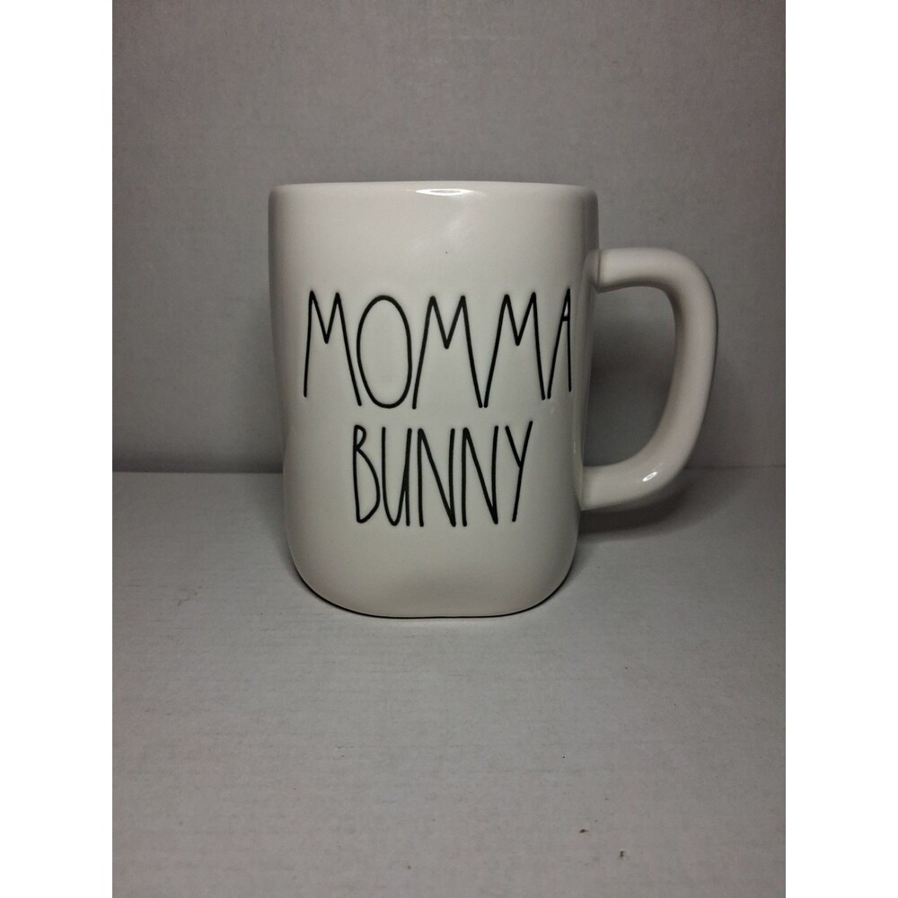 Rae Dunn Pink "Momma Bunny" Ceramic Mug